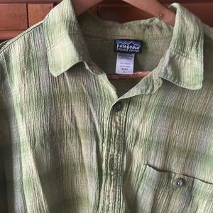Mens Patagonia short sleeve shirt